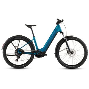 CUBE Bicicleta Eléctrica de Montaña - REACTION HYBRID Performance 600 FE - Easy Entry - 2026 - plumgrey / black